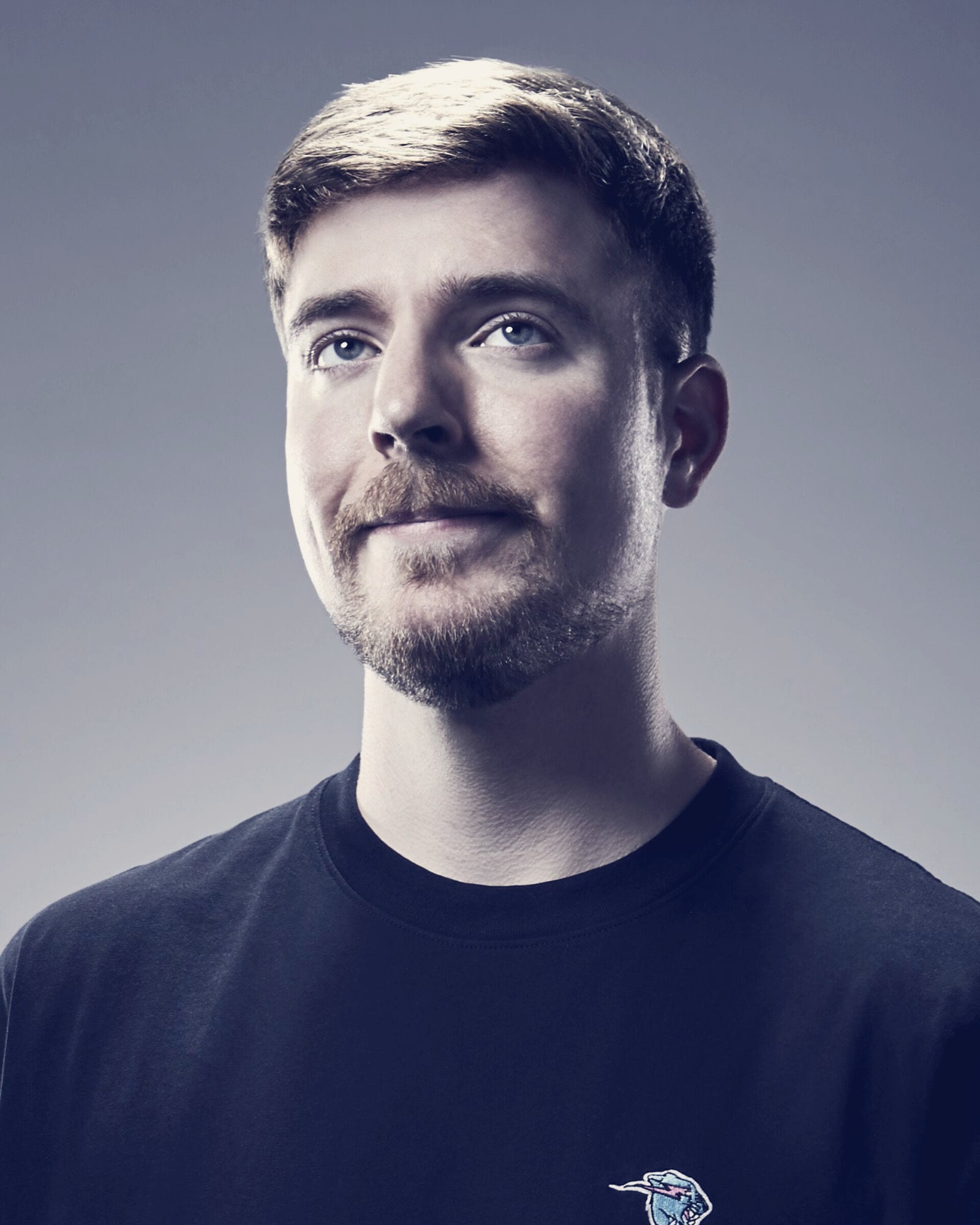 Portrait of MrBeast (Jimmy Donaldson) in 2023, photographed by Steven Khan